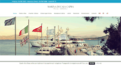 Desktop Screenshot of marinadicalacapra.com