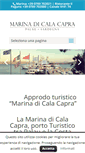 Mobile Screenshot of marinadicalacapra.com